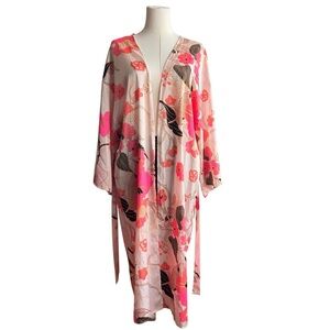 Express Flowered Cream Pink Women’s Rob ONE SIZE